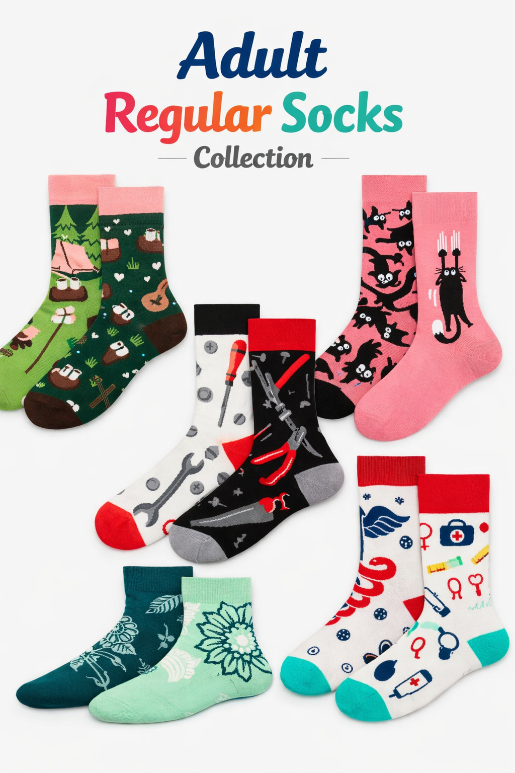 Adult Regular Socks