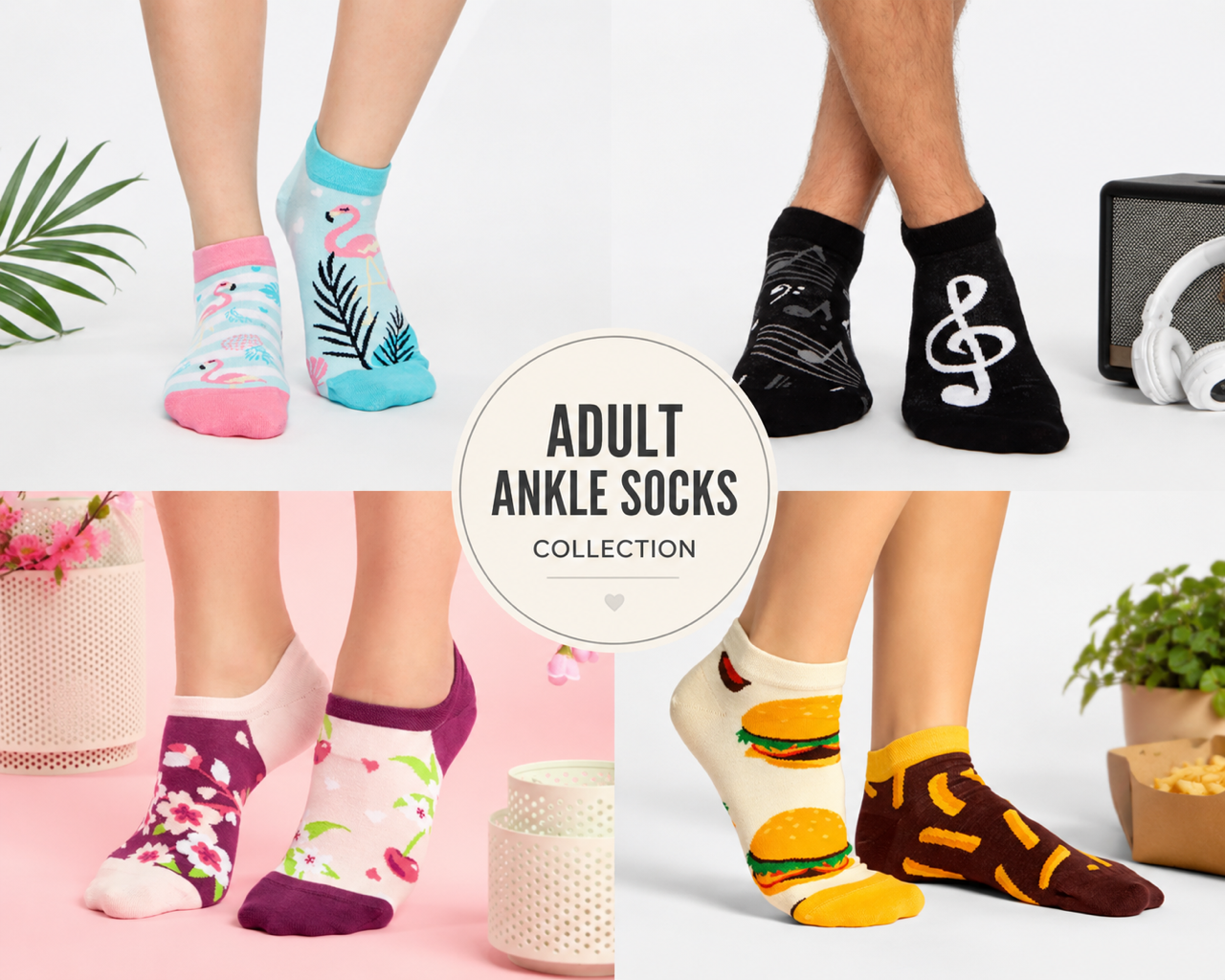 Adults Ankle Socks