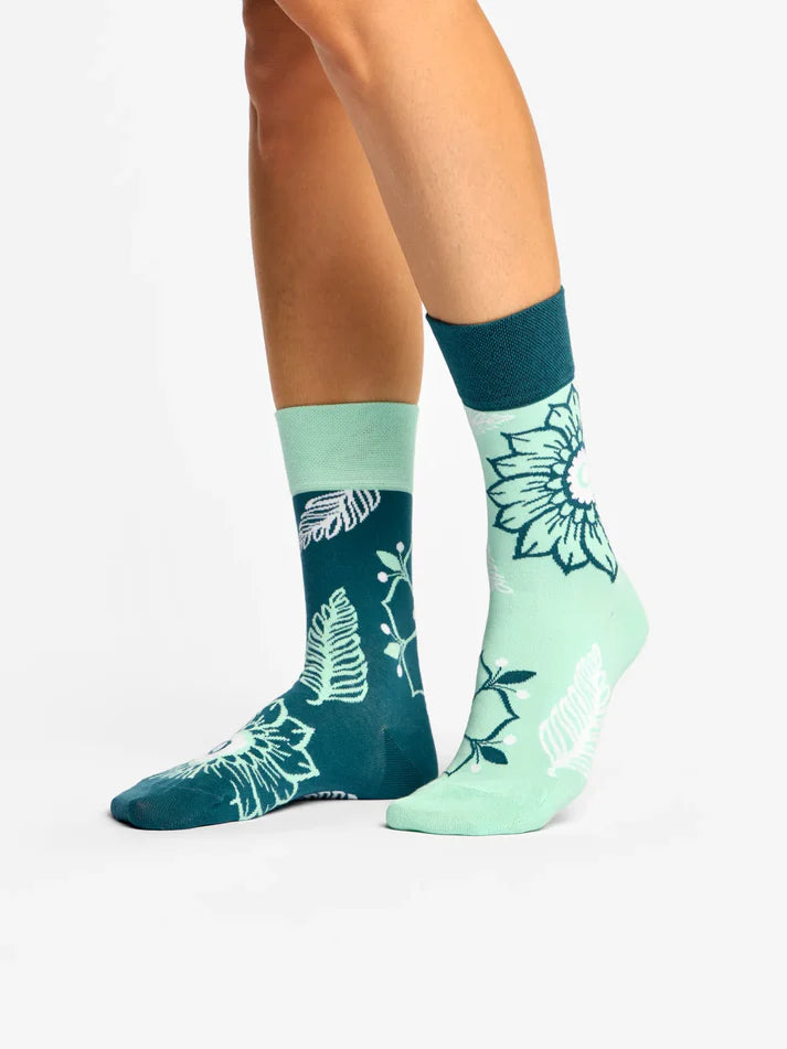 Mandala & Leaves Adult Regular Socks