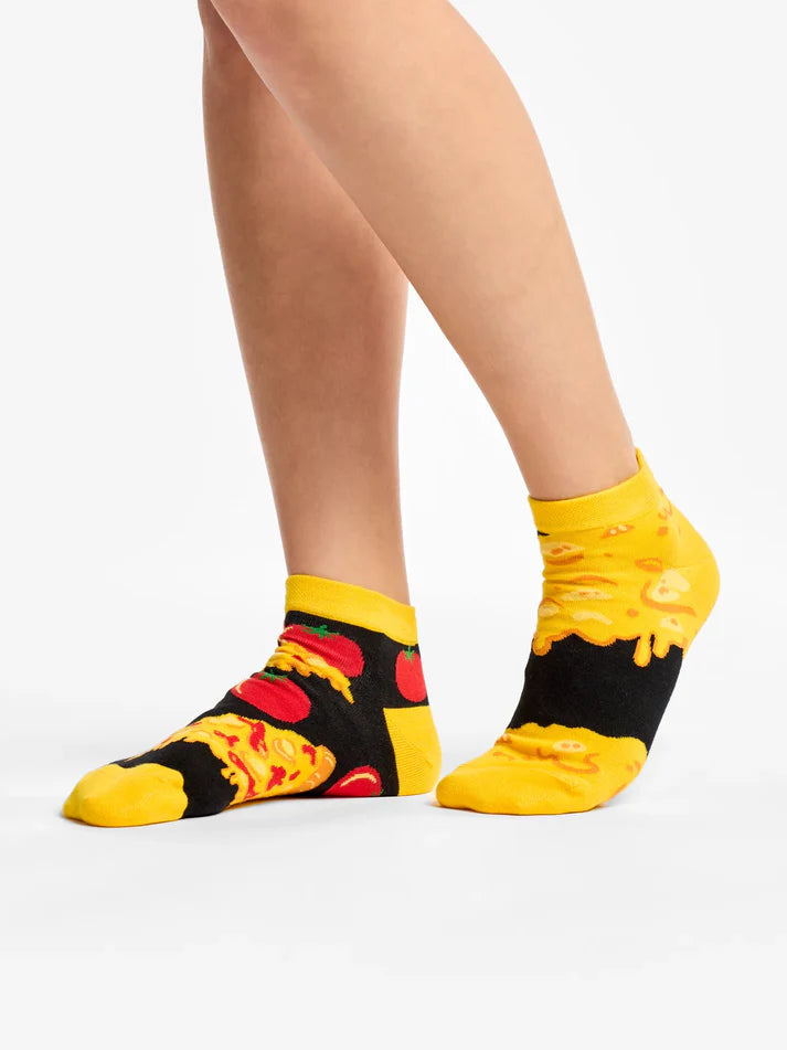 Cheese Pizza Ankle Socks