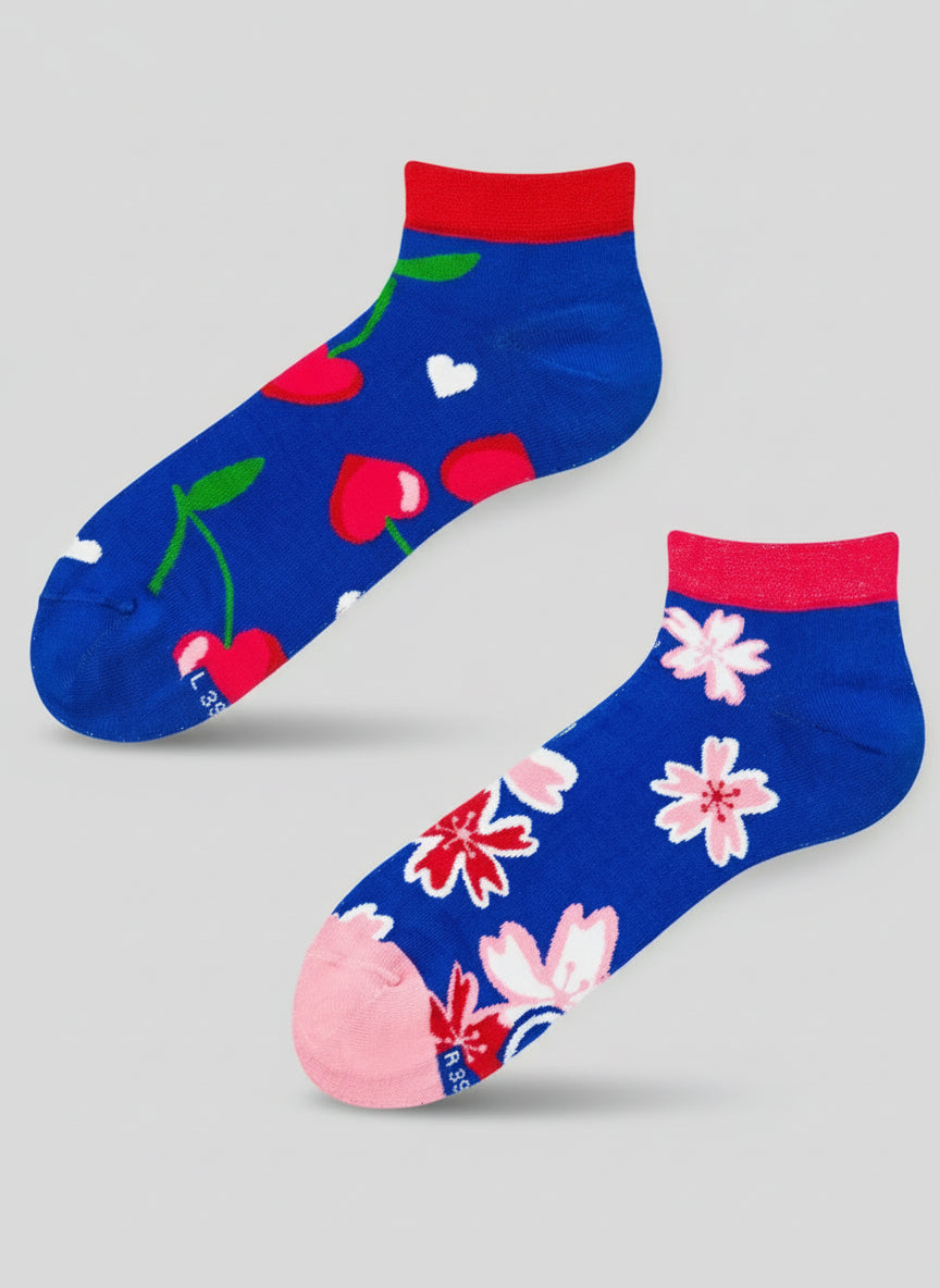 Cherry Love Ankle Socks