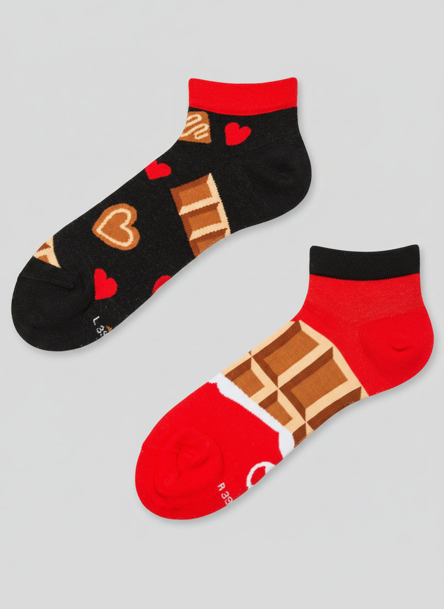 Chocolate Love Ankle Socks