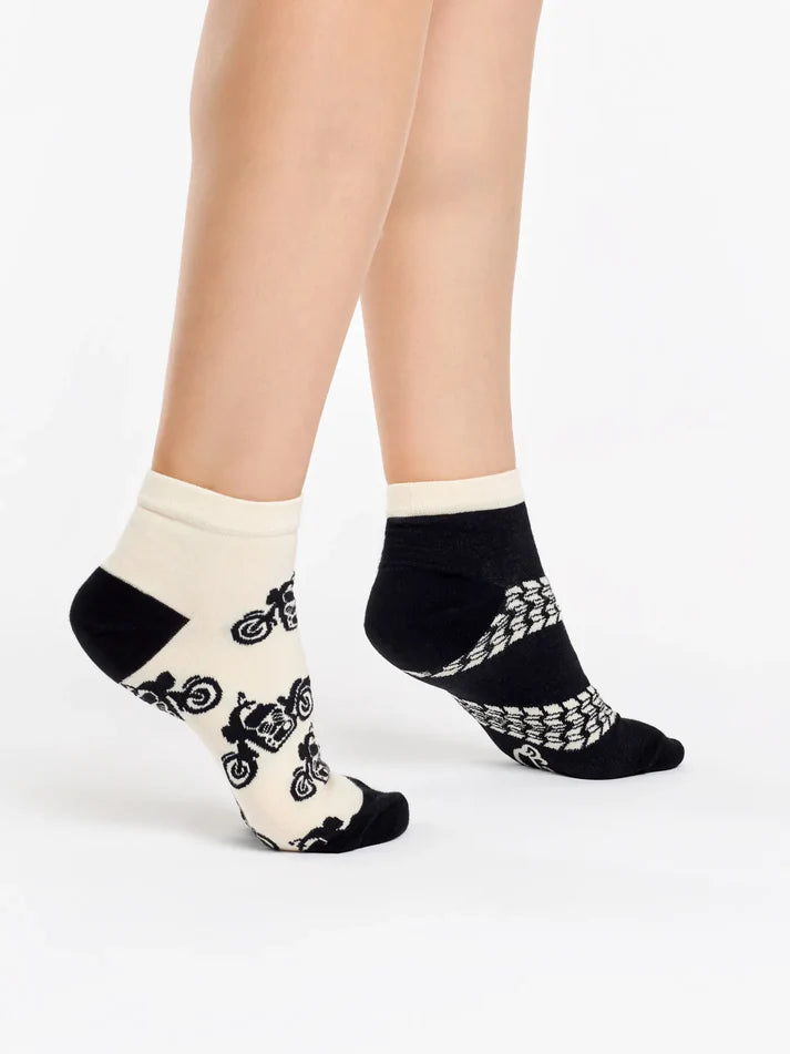 Motorbike Ankle Socks