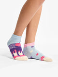 Cherry Cake Ankle Socks- Sweet Dessert Design