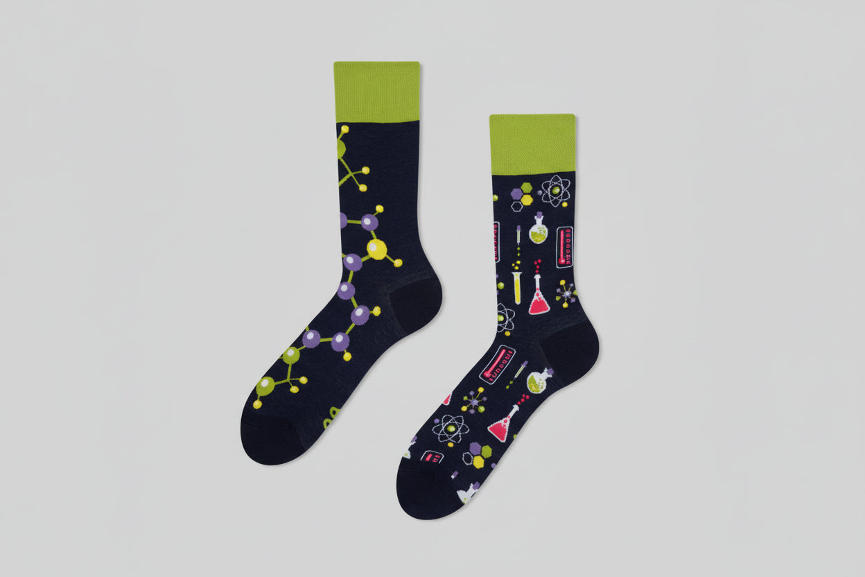 Chemistry Socks- Science Lab Design