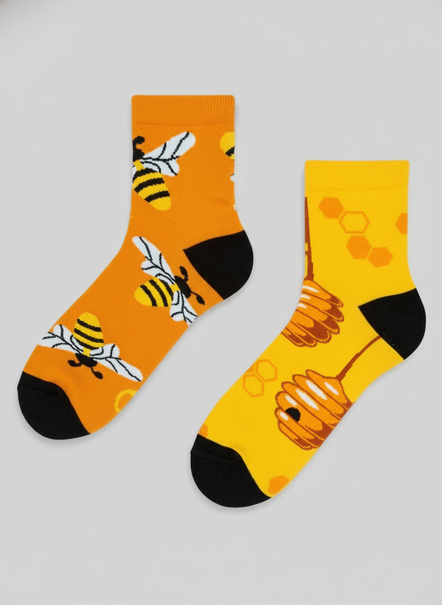 Busy Bees Crew Socks