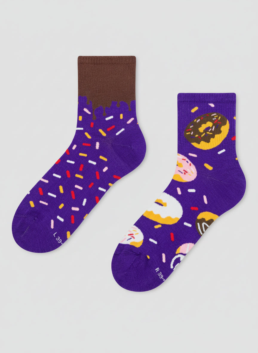 Sweet Donuts Crew Socks