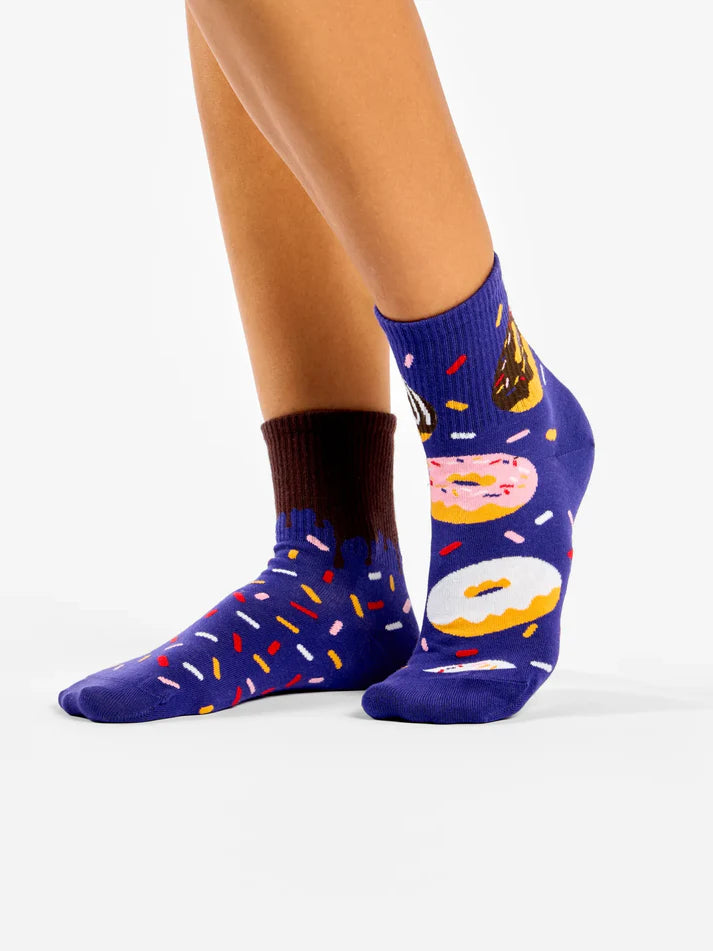 Sweet Donuts Crew Socks