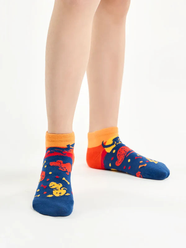 Dinosaur World Kids Ankle Socks