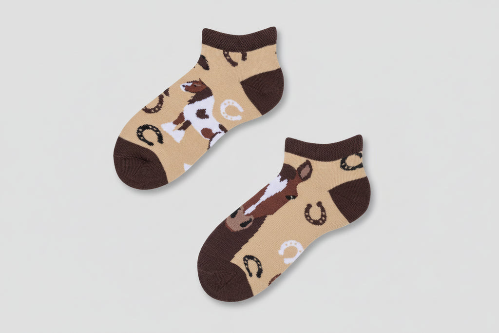 Horses Kids Ankle Socks