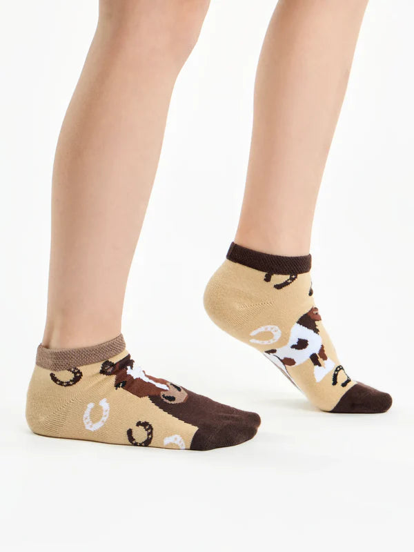 Horses Kids Ankle Socks