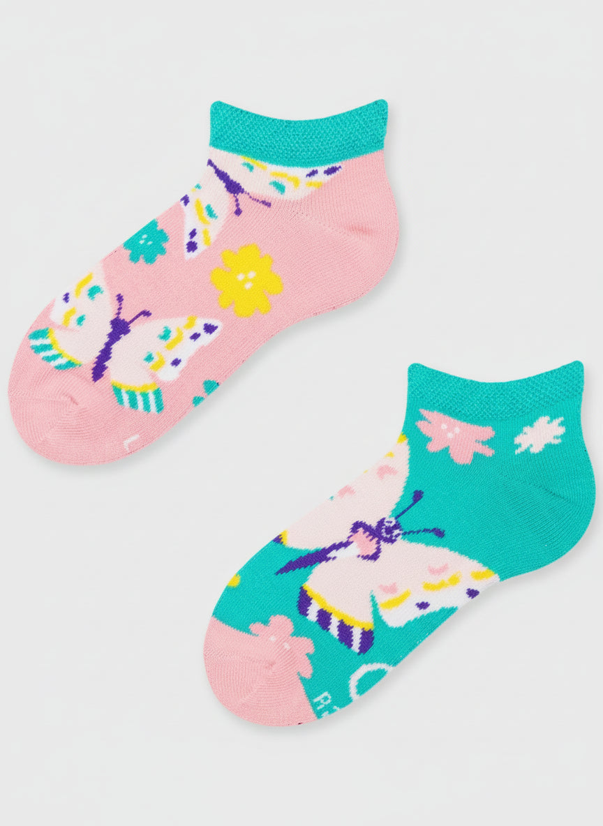 Sweet Butterflies Kids Ankle Socks