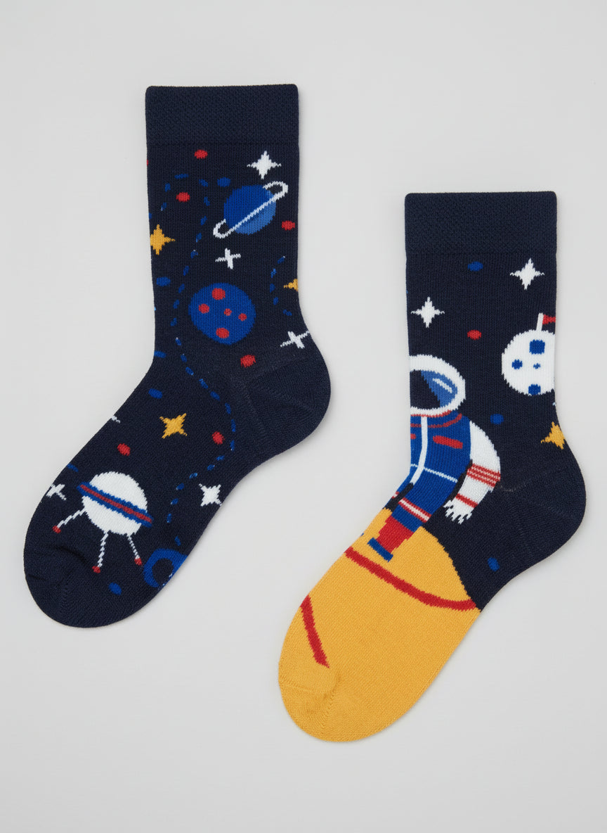Astronaut Kids Socks
