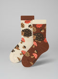 Forest Hedgehog Kids Socks