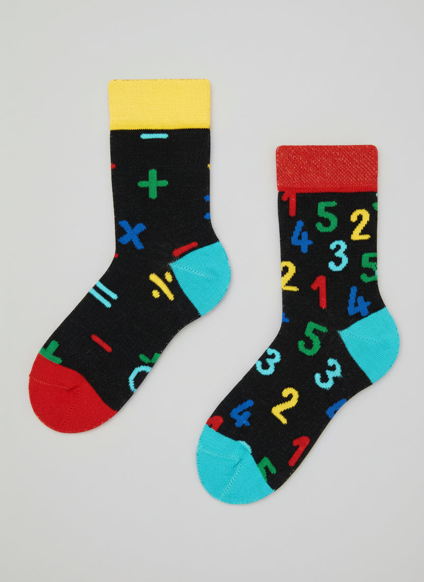 Numbers Kids Socks