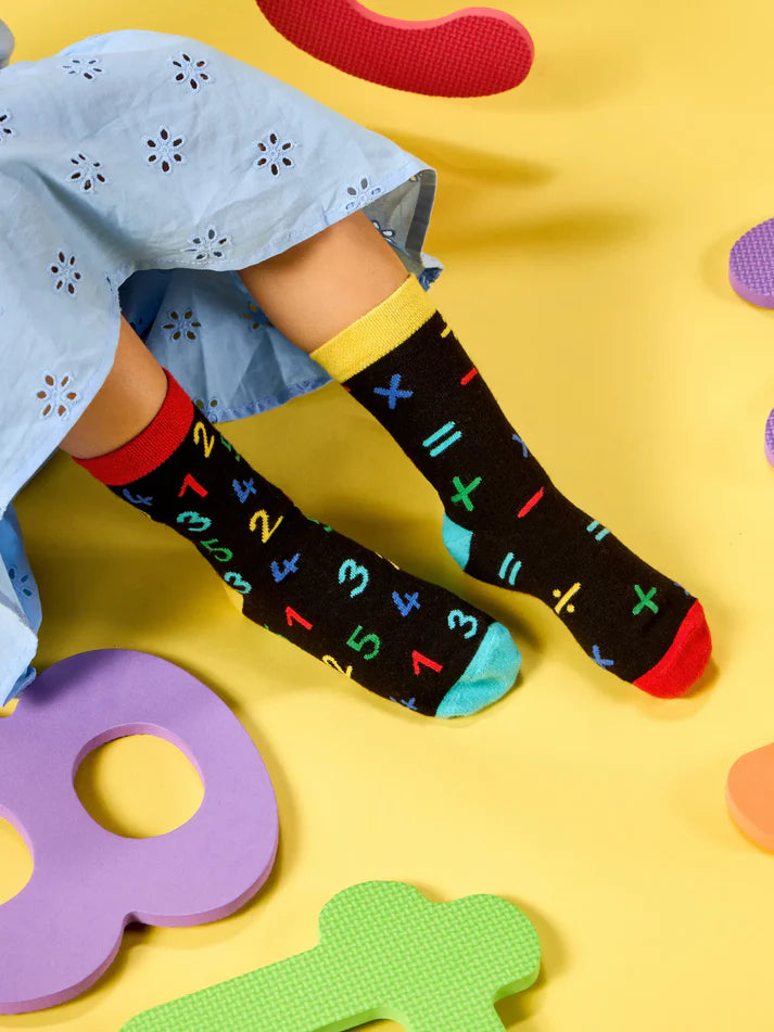 Numbers Kids Socks