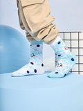 Happy Snowflakes Kids Warm Socks
