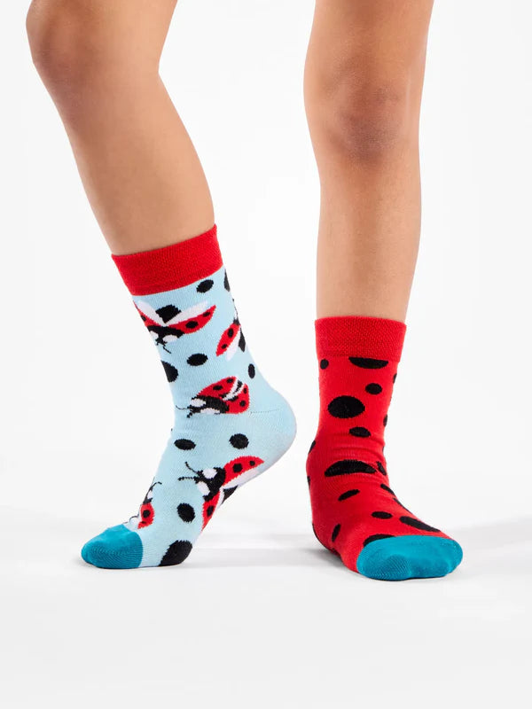 Kids Ladybug & Dots Socks