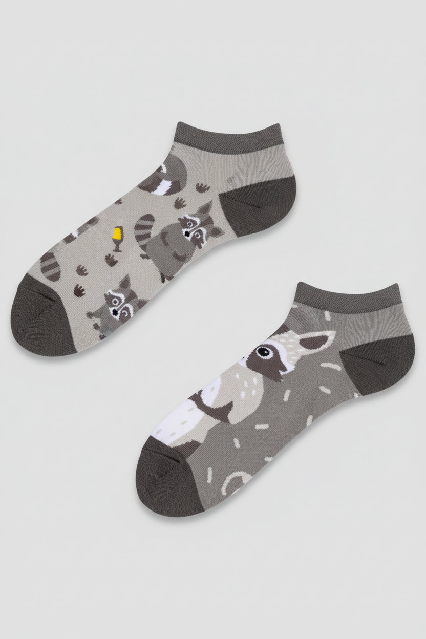 Raccoon Socks- Funny Animal Design