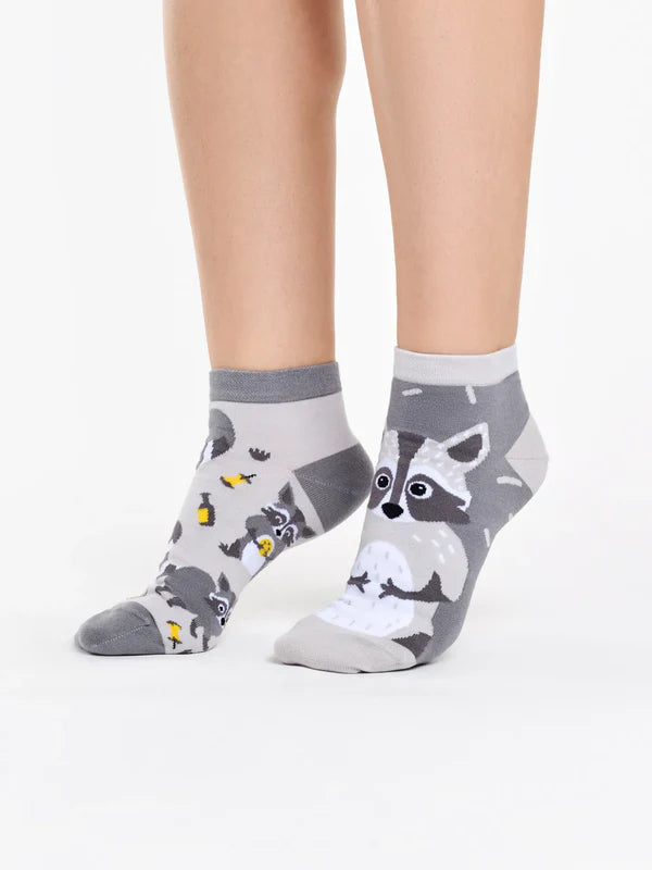 Raccoon Socks- Funny Animal Design