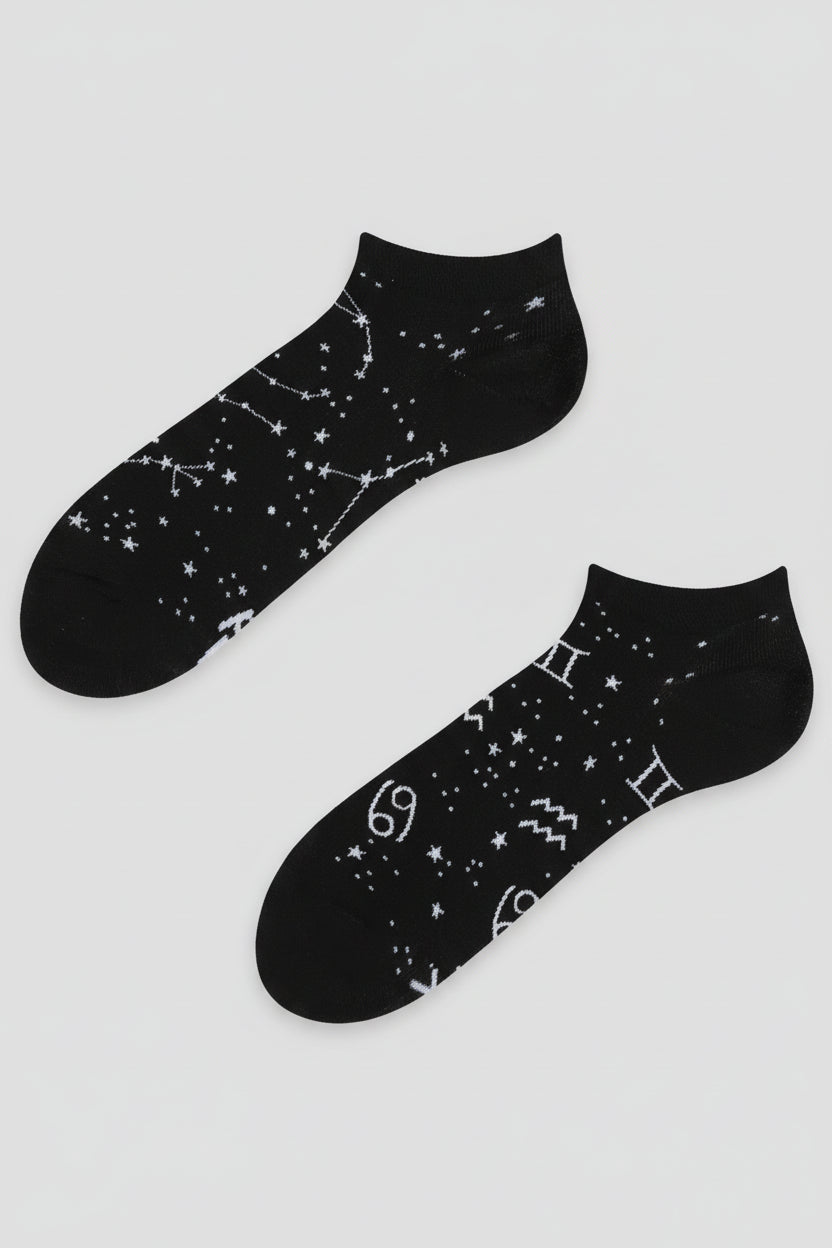 Zodiac Signs Ankle Socks- Astrology Design