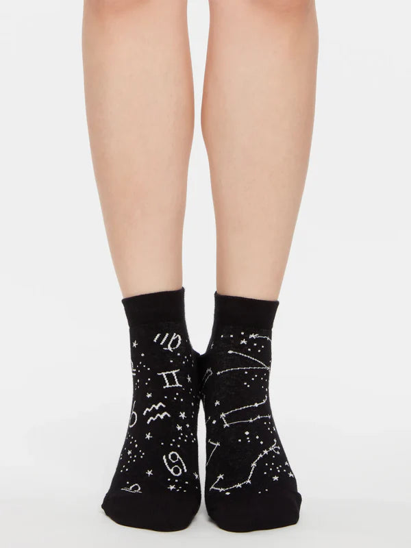 Zodiac Signs Ankle Socks- Astrology Design
